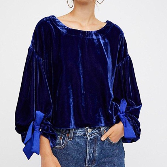 Free People Tops - ✨ Free People Gimme Some Lovin' Velvet Top ✨